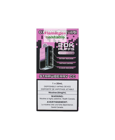 OXBAR OXBAR M20k Puff Rechargeable Disposable Vape 20mg MB Strawberry CC OXBAR OXBAR M20k Puff Rechargeable Disposable Vape 20mg MB Strawberry CC