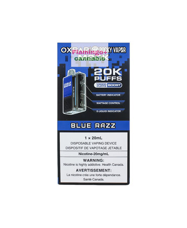 OXBAR OXBAR M20k Puff Rechargeable Disposable Vape 20mg MB Blue Razz OXBAR OXBAR M20k Puff Rechargeable Disposable Vape 20mg MB Blue Razz