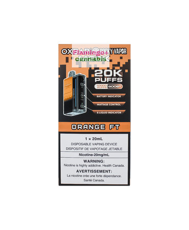 OXBAR OXBAR M20k Puff Rechargeable Disposable Vape 20mg MB Orange FT OXBAR OXBAR M20k Puff Rechargeable Disposable Vape 20mg MB Orange FT