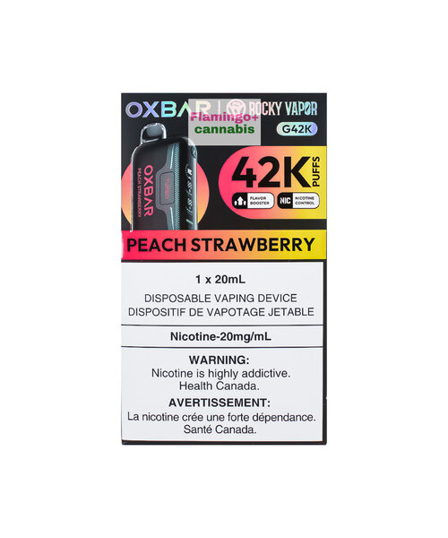 OXBAR G42K Rechargeable Disposable MB Peach Strawberry
