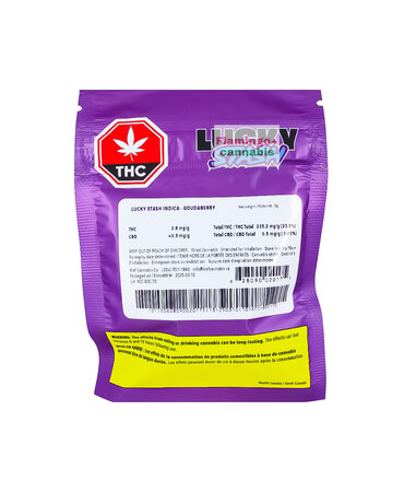 Lucky Stash Cannabis Lucky Stash Indica Dried Flower 5G Lucky Stash Cannabis Lucky Stash Indica Dried Flower 5G