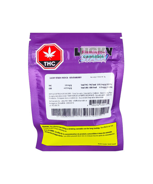 Lucky Stash Indica Dried Flower 5G