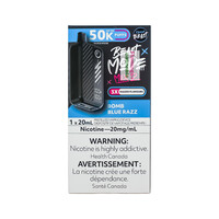 Flavour Beast Beast Mode Max 2 50k Puff Disposable  MB Bomb Blue Razz