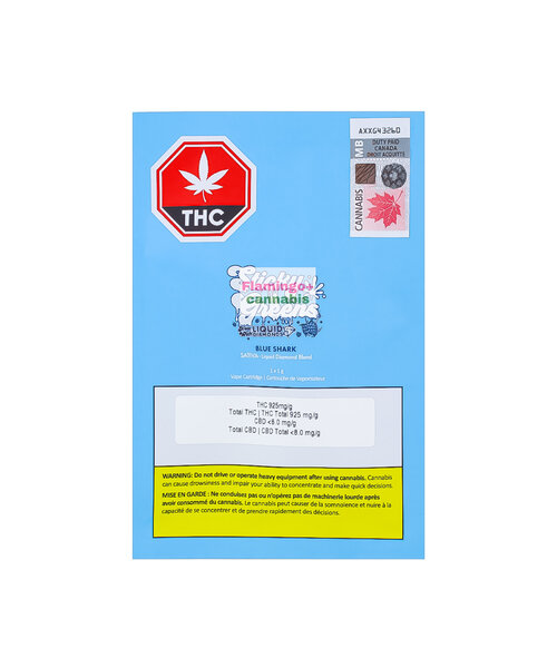 Sticky Greens Blue Shark Liquid Diamonds Sativa Cartridge 1G
