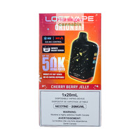 Lost Vape Orion 50k Puff 20mg Rechargeable Disposable MB Cherry Berry Jelly