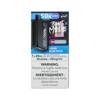 Flavour Beast Beast Mode Max 2 50k Puff Disposable  MB Bomb Blue Razz