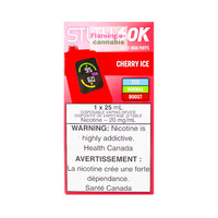 STLTH 60k Puff Rechargeable Disposable MB Cherry Ice