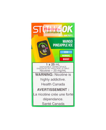 STLTH STLTH 60k Puff Rechargeable Disposable MB Mango Pineapple Ice STLTH STLTH 60k Puff Rechargeable Disposable MB Mango Pineapple Ice