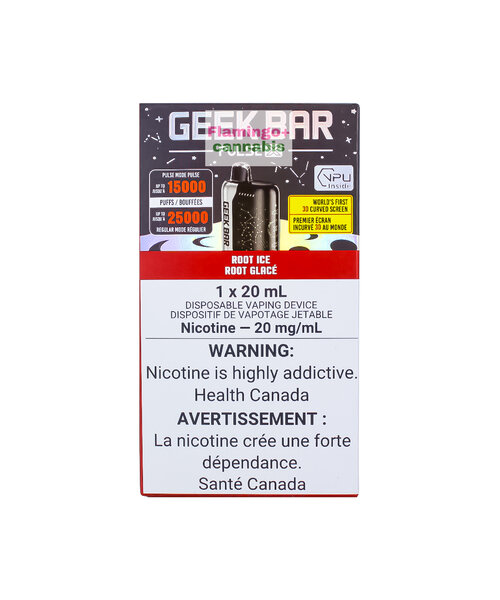Geek Bar Pulse X 25k Puff Rechargeable Disposable 20mg MB Rich Tobacco