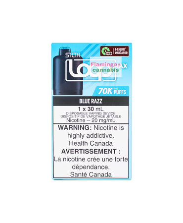 STLTH STLTH LOOP MAX 70k Puff Pre-Filled Pod MB Blue Razz