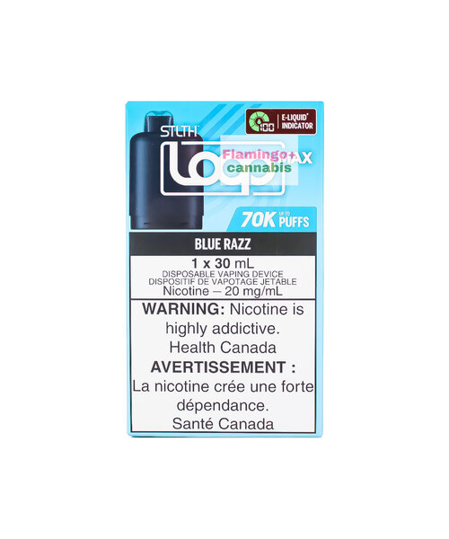 STLTH LOOP MAX 70k Puff Pre-Filled Pod MB Blue Razz