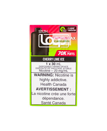 STLTH STLTH LOOP MAX 70k Puff Pre-Filled Pod MB Cherry Lime Ice STLTH STLTH LOOP MAX 70k Puff Pre-Filled Pod MB Cherry Lime Ice