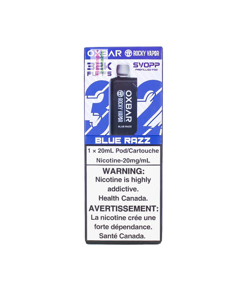 OXBAR SVOPP Pre-Filled Pod 32k Puff 20mL MB Blue Razz