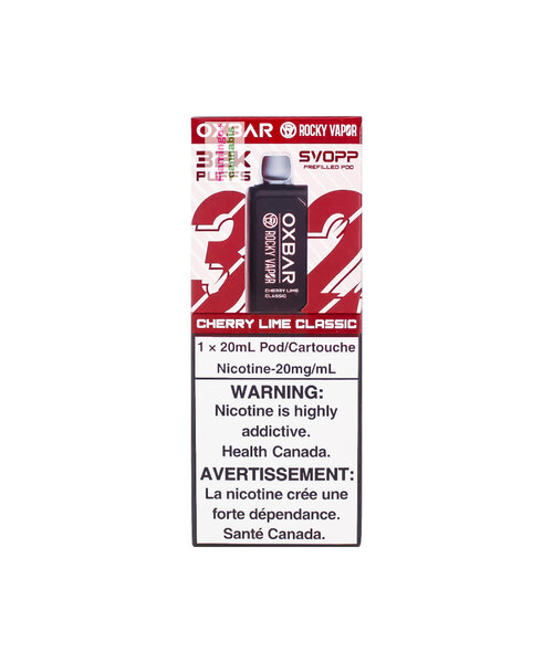 OXBAR SVOPP Pre-Filled Pod 32k Puff 20mL MB Cherry Lime Classic