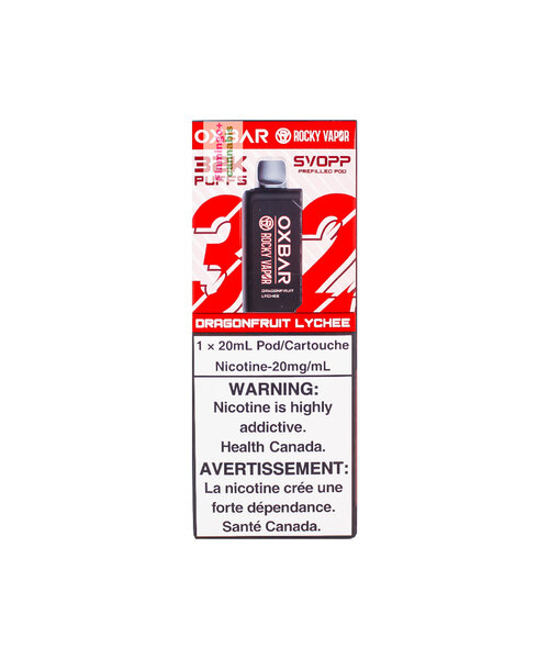 OXBAR SVOPP Pre-Filled Pod 32k Puff 20mL MB Dragonfruit Lychee