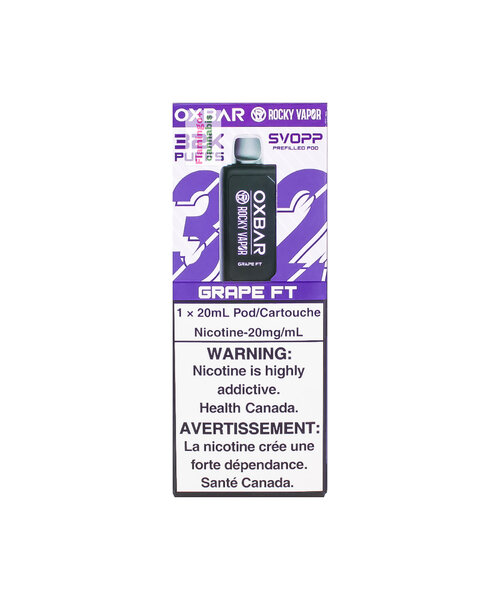 OXBAR SVOPP Pre-Filled Pod 32k Puff 20mL MB Grape FT