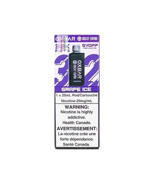 OXBAR SVOPP Pre-Filled Pod 32k Puff 20mL MB Grape Ice