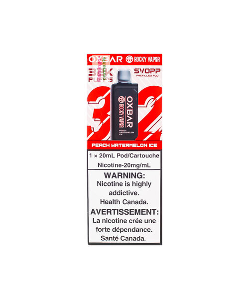 OXBAR SVOPP Pre-Filled Pod 32k Puff 20mL MB Peach Watermelon Ice