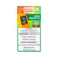 STLTH 60k Puff Rechargeable Disposable MB Mango Pineapple Ice