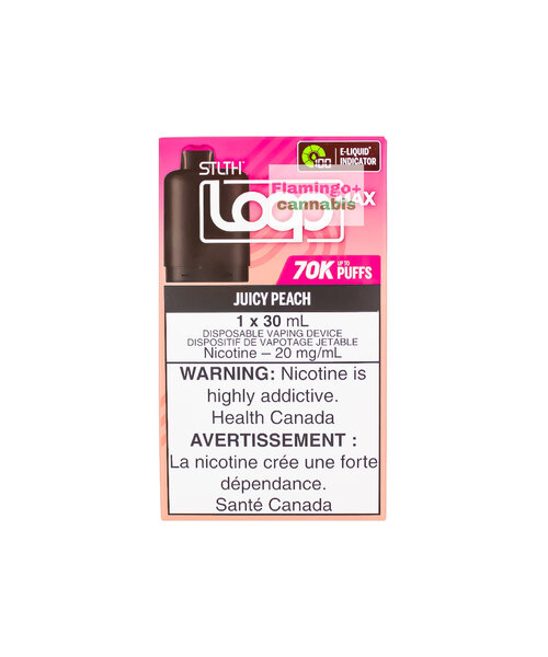 STLTH LOOP MAX 70k Puff Pre-Filled Pod MB Juicy Peach