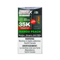 RufPuf Ripper-X Pre-Filled Pod 35k/50k Puff MB Mango Peach