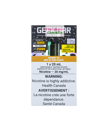 Geek Bar Geek Bar Pulse X 25k Puff Rechargeable Disposable 20mg MB Coconut Ice