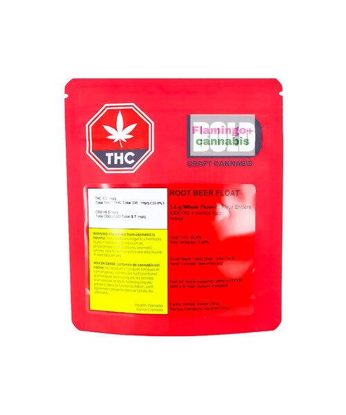 Bold Rootbeer Float Craft Indica Flower 3.5G