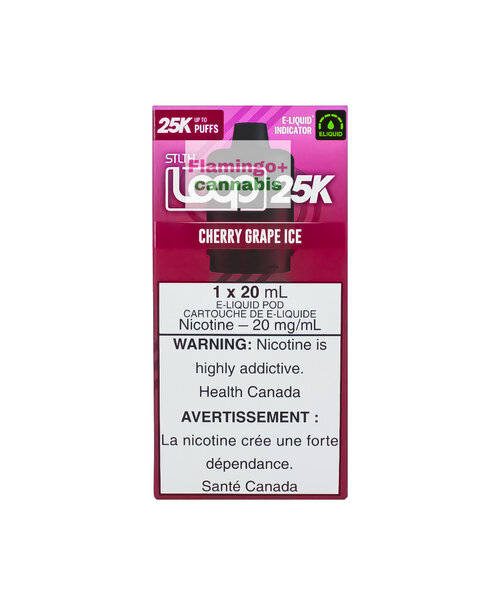 STLTH LOOP Pre-Filled Pod 25k Puff MB Cherry Grape Ice