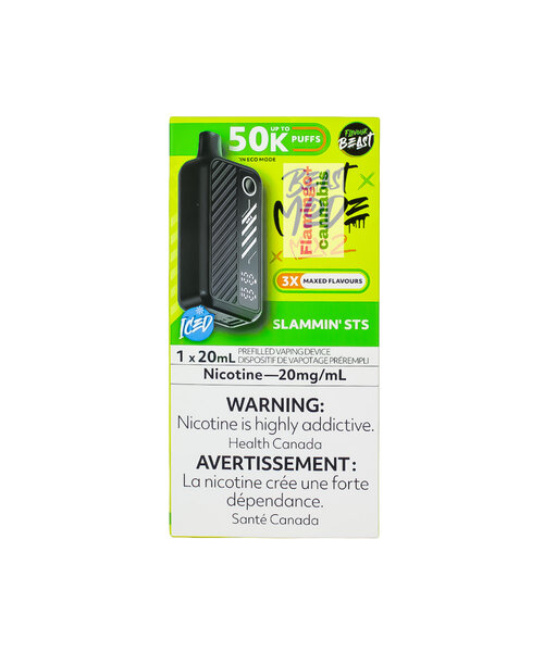 Flavour Beast Beast Mode Max 2 50k Puff Disposable MB Slammin' STS