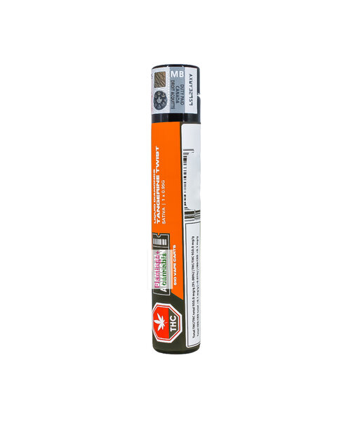 General Admissions Tangerine Twist Liquid Diamond Sativa Cartridge 0.95G