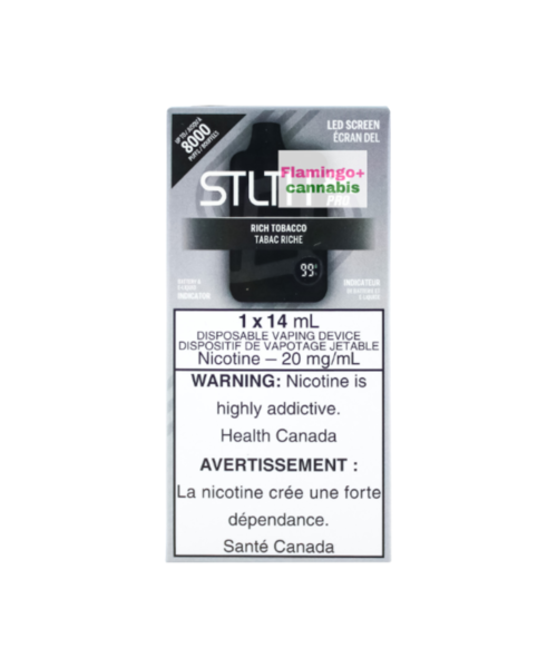 STLTH 8k Pro Rechargeable Disposable Rich Tobacco MB