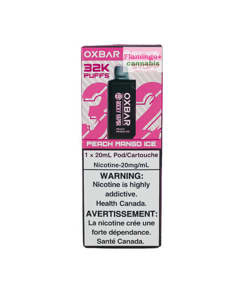OXBAR SVOPP Pre-Filled Pod 32k Puff 20mL MB Peach Mango Ice