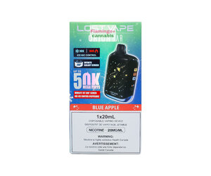 Lost Vape Orion 50k Puff 20mg Rechargeable Disposable MB Blue Apple -  Flamingo Plus Cannabis