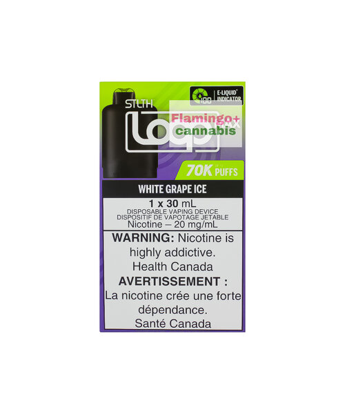 STLTH LOOP MAX 70k Puff Pre-Filled Pod MB White Grape Ice