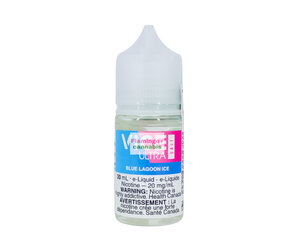 Vice ULTRA Salt 30ml 20mg MB Blue Lagoon Ice - Flamingo Plus Cannabis