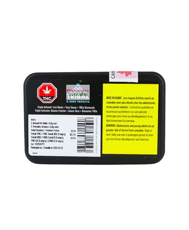 Tribal Tribal G Mint Trifecta Indica Infused Pre-Rolls 3X0.6G Tribal Tribal G Mint Trifecta Indica Infused Pre-Rolls 3X0.6G