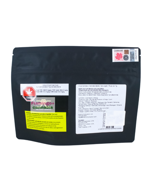 3RD COAST Genetics Gold Cash Gold Craft Indica Flower 7G