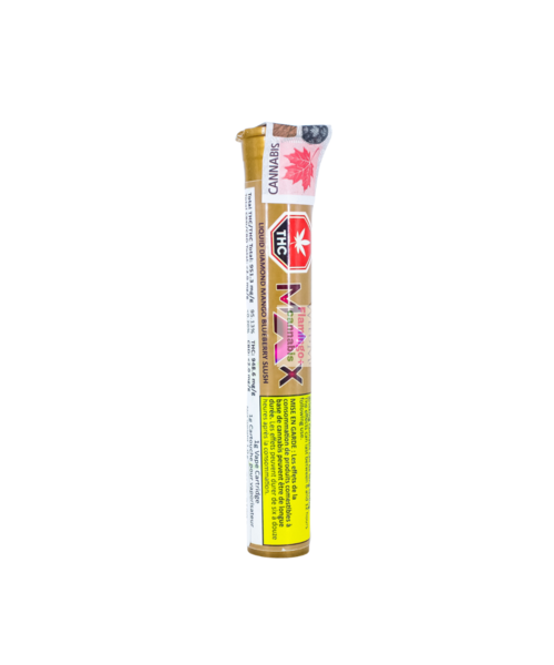Weed Me Max Mango Blueberry Slush Hybrid Liquid Diamond Cartridge 1G