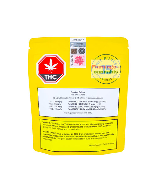 Unit 15 Frosted Cakes (Crack) Craft Indica  Flower 3.5G