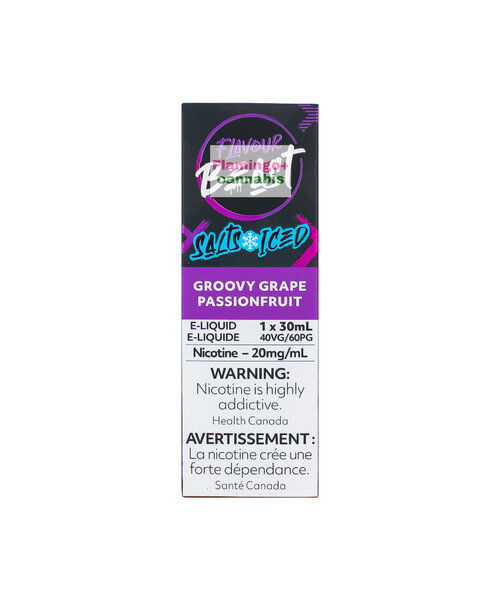 Flavour Beast Salts Groovy Grape Passionfruit Iced 30mL 20mg MB
