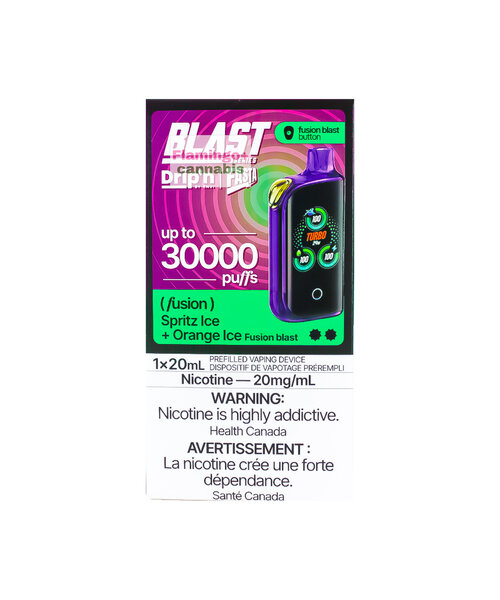 Drip'n Fasta Blast 30K Rechargeable Disposable Fusion MB Spritz Ice & Orange Ice