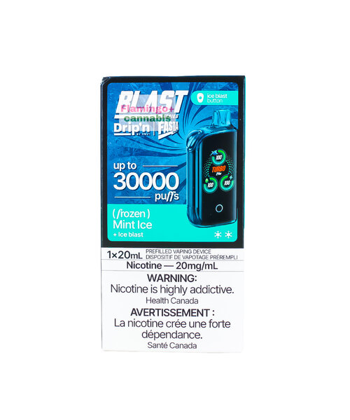 Drip'N FASTA BLAST 30K Puff Rechargeable Disposable Mint Ice MB
