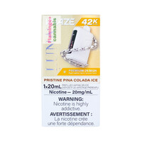 Kraze LUNA Luxury 42k Puff Rechargeable Disposable MB Pristine Pina Colada Ice