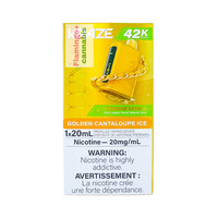 Kraze LUNA Luxury 42k Puff Rechargeable Disposable MB Golden Cantaloupe Ice