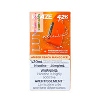Kraze LUNA Luxury 42k Puff Rechargeable Disposable MB Amber Peach Mango