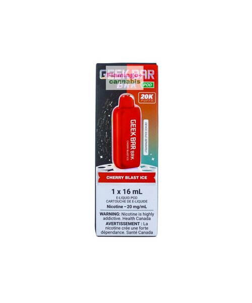 Geek Bar BRK Pre-Filled Pod 20k Puff MB Cherry Blast Ice