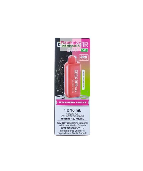 Geek Bar BRK Pre-Filled Pod 20k Puff MB Peach Berry Lime Ice