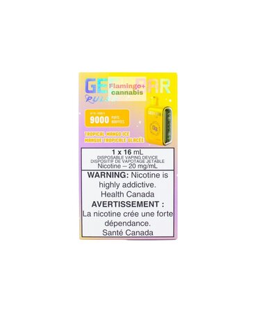 Geek Bar Geek Bar Pulse 9000 Puff Rechargeable Disposable 20mg Tropical Mango Ice MB Geek Bar Geek Bar Pulse 9000 Puff Rechargeable Disposable 20mg Tropical Mango Ice MB