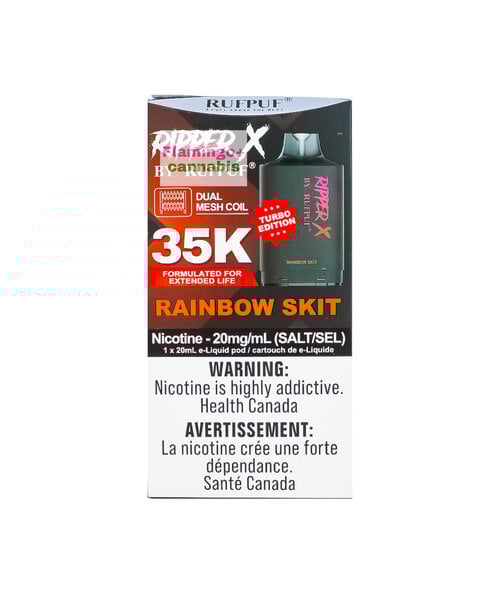 RufPuf Ripper-X Pre-Filled Pod 35k/50k Puff MB Rainbow SKIT