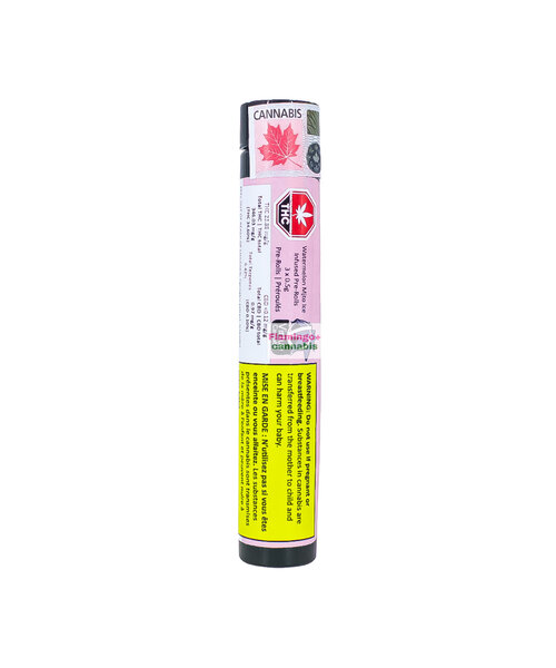Virtue Cannabis Watermelon MJTO Diamond Infused Pre-Rolls 3X0.5G